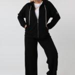 Elegancki komplet dresowy damski plus size