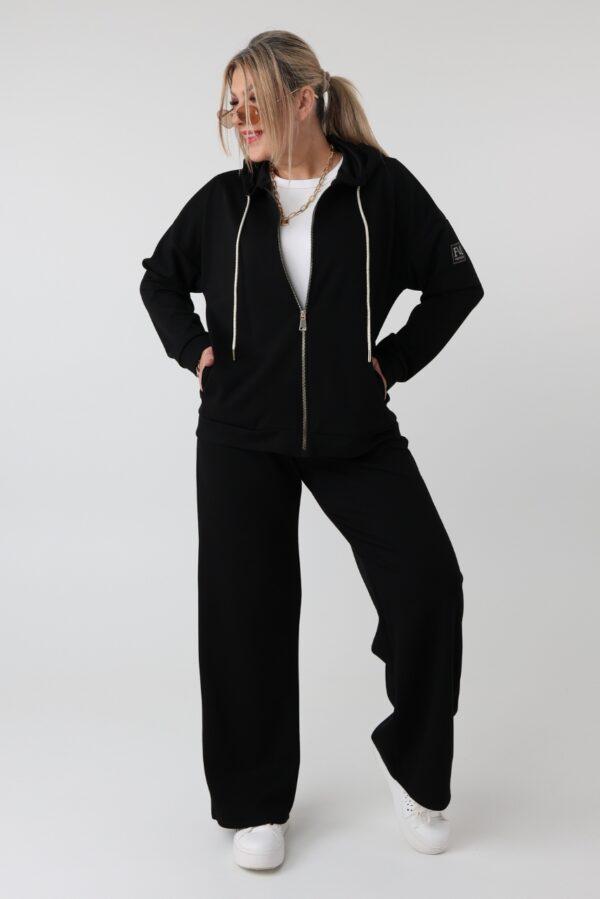 Elegancki komplet dresowy damski plus size