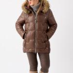 Kurtka-damska-PLUS-SIZE-zimowa-brązowa (4)