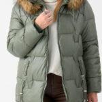 Kurtka-damska-PLUS-SIZE-zimowa-zielona (6)