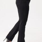 Spodnie damskie czarne jeansowe (7)