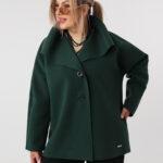 Zielona-narzutka-damska-plus-size-na-guziki 42-50 (3)