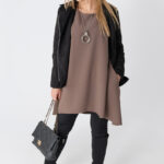 asymetryczna-tunika-damska-plus-size-z-kieszeniami-brązowa (6)