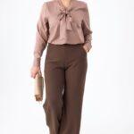 bluzka-wiazana-na-szyi-brazowa (7)