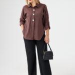brązowa-elegancka-koszula-damska-z-ozdobnymi-guzikami (4)