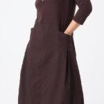 czekoladowa-sukienka-bombka-plus-size-z-kieszeniami (4)