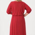 czerwona-błyszcząca-sukienka-z-rozcięciem (2)