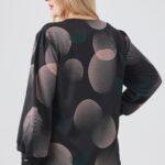 wizytowa-bluzka-damska-czarno-zielona (1)