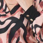 wizytowa-bluzka-damska-rozowo-czarna (5)