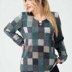 Dzianinowa-bluzka-sweterkowa-plus-size-zielona (3)