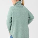 Golf-damski-plus-size-ciepły-sweter-miętowy (2)