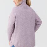 Golf-damski-plus-size-ciepły-sweter-różowy (2)