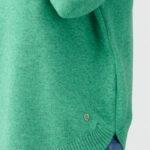 Golf-damski-plus-size-ciepły-sweter-zielony (6)