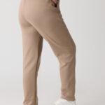Spodnie-dresowe-plus-size-damskie-beżowe (4)