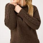Wełniany-sweter-damski-plus-size-brązowy (5)