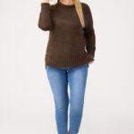 Wełniany-sweter-damski-plus-size-brązowy (7)
