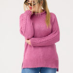 Wełniany-sweter-damski-plus-size-różowy (1)