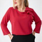 bluzka-z-falbanka-plus-size-czerwona (2)