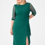 zielona-sukienka-z-rozcieciem-plus-size (3)