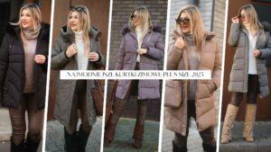zimowe stylizacje plus size- kurtki zimowe damskie duże rozmiary