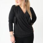 Elegancka-bluzka-damska-plus-size-z-połyskiem-srebrno-czarna (4)