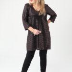 Elegancka-tunika-w-cekiny-plus-size-błyszcząca-brązowa (5)