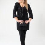Elegancka-tunika-w-cekiny-plus-size-błyszcząca-czarna (6)