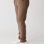 Spodnie-dresowe-plus-size-damskie-brązowe (2)