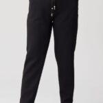 Spodnie dresowe plus size czarne – duże rozmiary