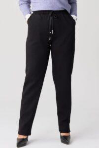 Spodnie dresowe plus size czarne – duże rozmiary