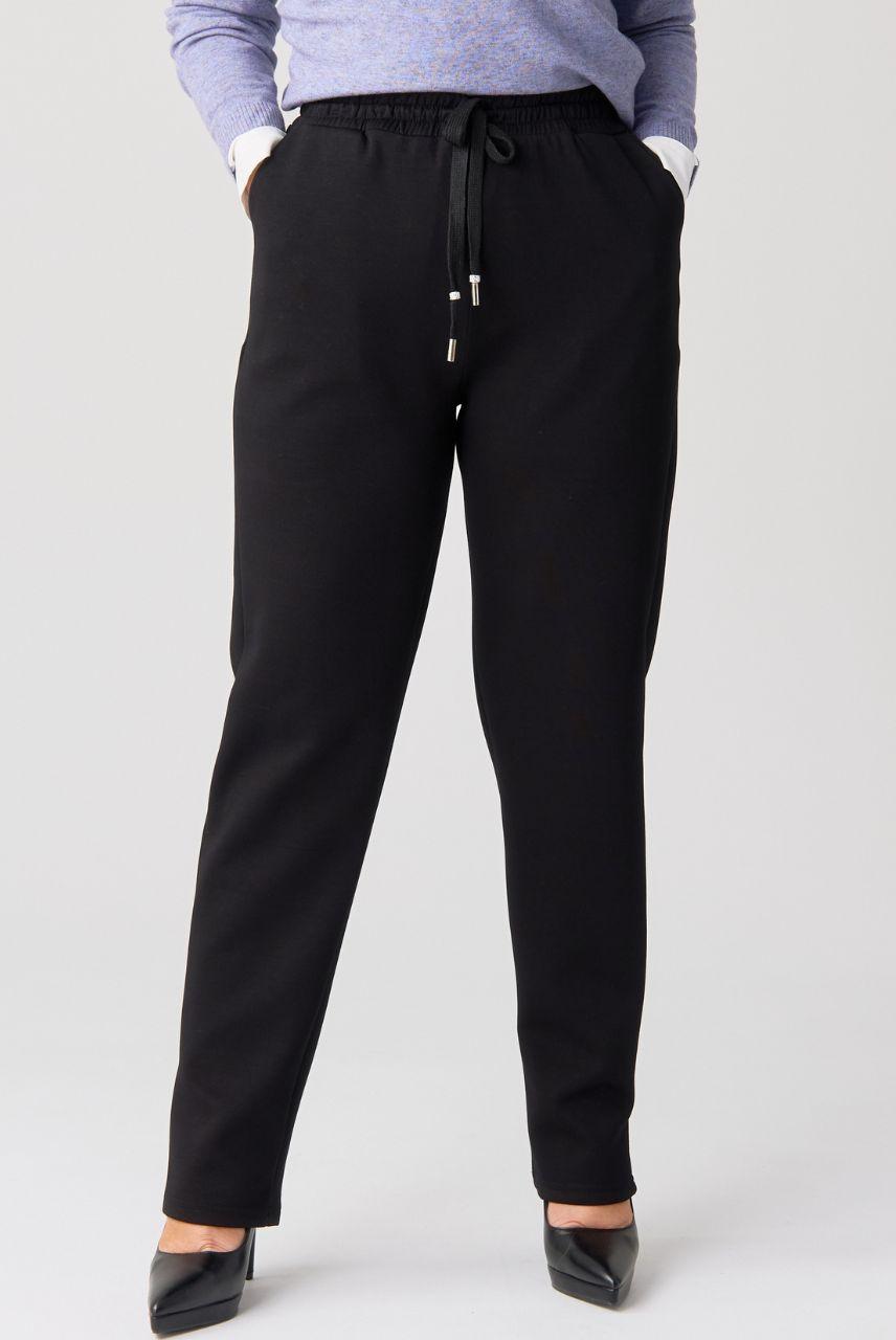 Spodnie dresowe plus size czarne – duże rozmiary