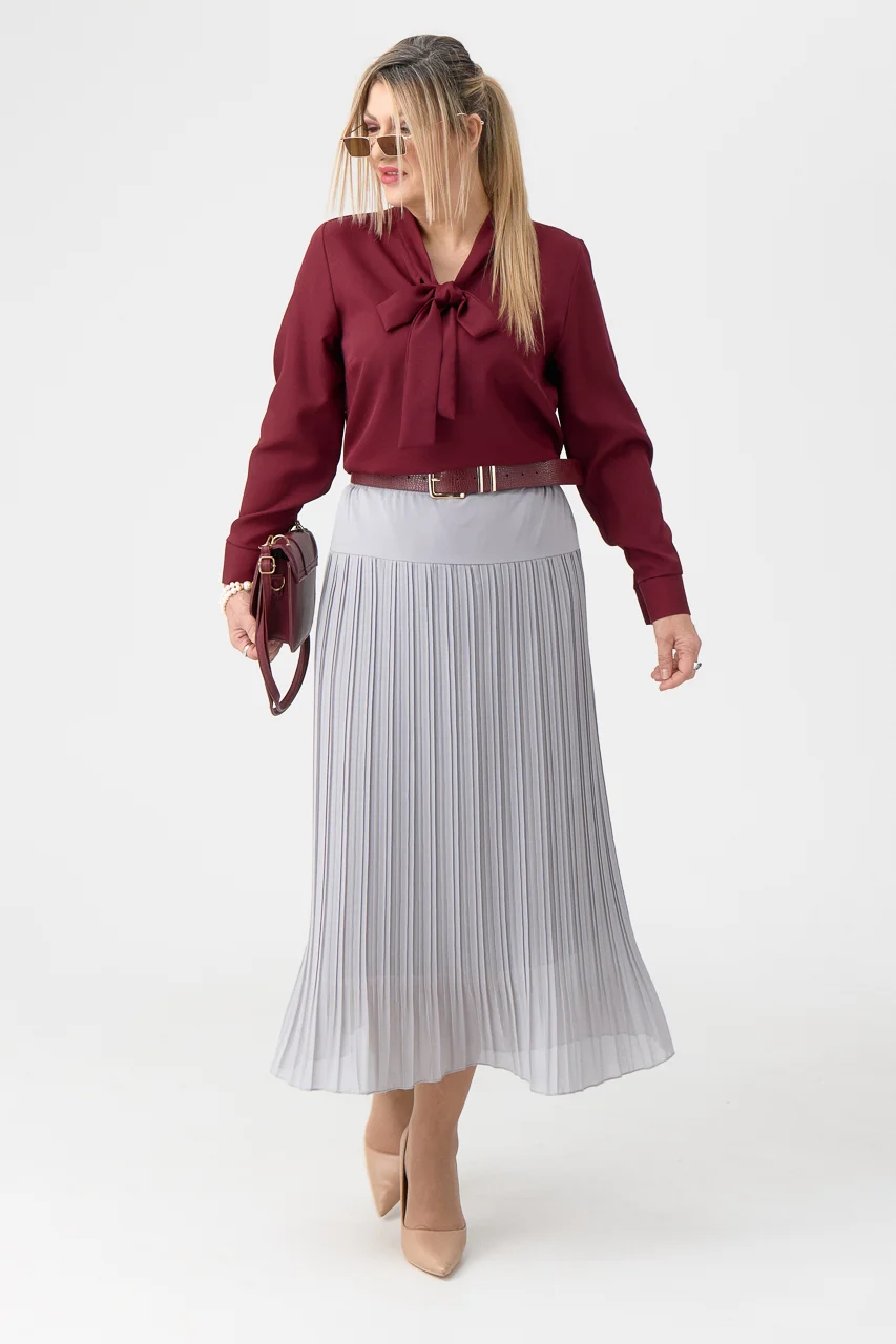 Długa spódnica plus size