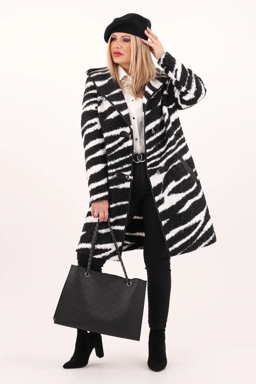 Płaszcz przejściowy damski duże rozmiary plus size