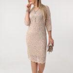 Sukienka-koronkowa-PLUS-SIZE-beżowa (5)