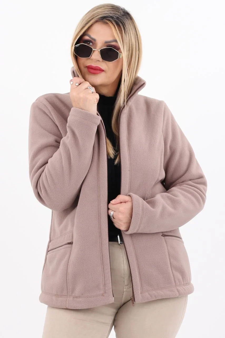 Bluza polarowa damska plus size