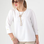 Elegancka-bluzka-damska-duże-rozmiary-biała-z-bufiastymi-rękawami (2)