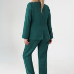 Komplet-damski-elegancki-plus-size-butelkowa-zieleń (2)