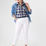 koszula-w-krate-damska-duze-rozmiary-bezowo-granatowa (1)