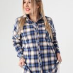 koszula-w-krate-damska-duze-rozmiary-bezowo-granatowa (4)