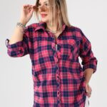 koszula-w-krate-damska-duze-rozmiary-granatowo-amarantowa (1)