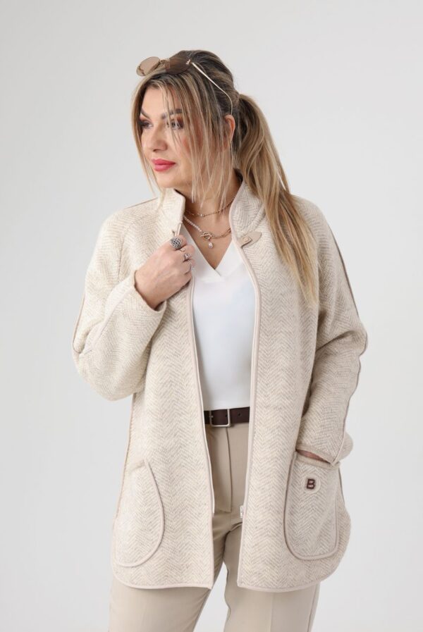 Kardigan damski duże rozmiary