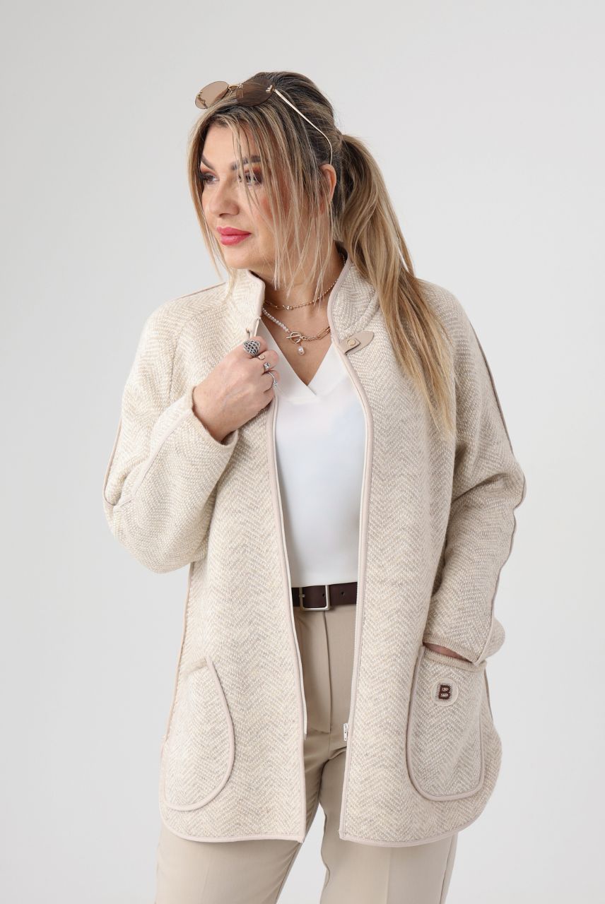 Kardigan damski duże rozmiary