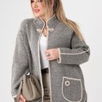 Kardigan damski duże rozmiary