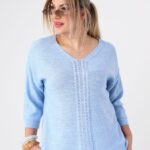 sweterek-plus-size-z-rekawem-3-4-niebieski (3)