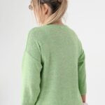 sweterek-plus-size-z-rekawem-3-4-zielony (2)
