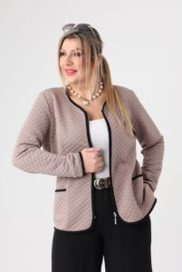 Elegancki żakiet damski duże rozmiary