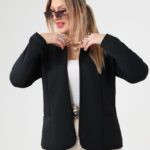 Elegancki żakiet damski duże rozmiary