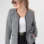 Elegancki żakiet damski duże rozmiary