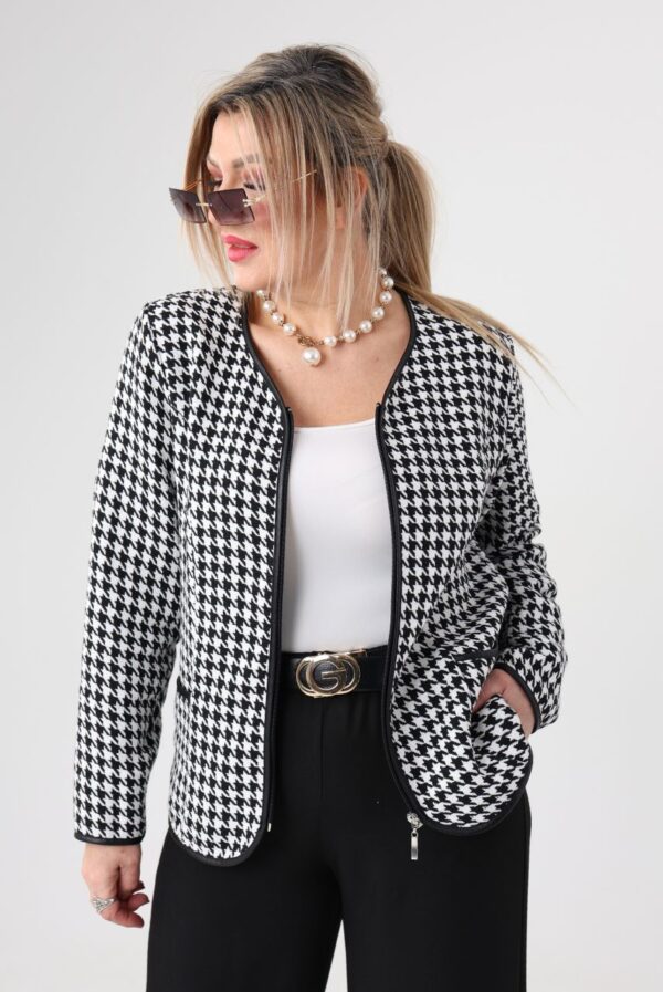 Elegancki żakiet damski duże rozmiary