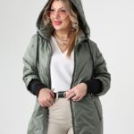 zielona-kurtka-przejściowa-damska-plus-size-ze-ściągaczami-przy-rękawach (3)